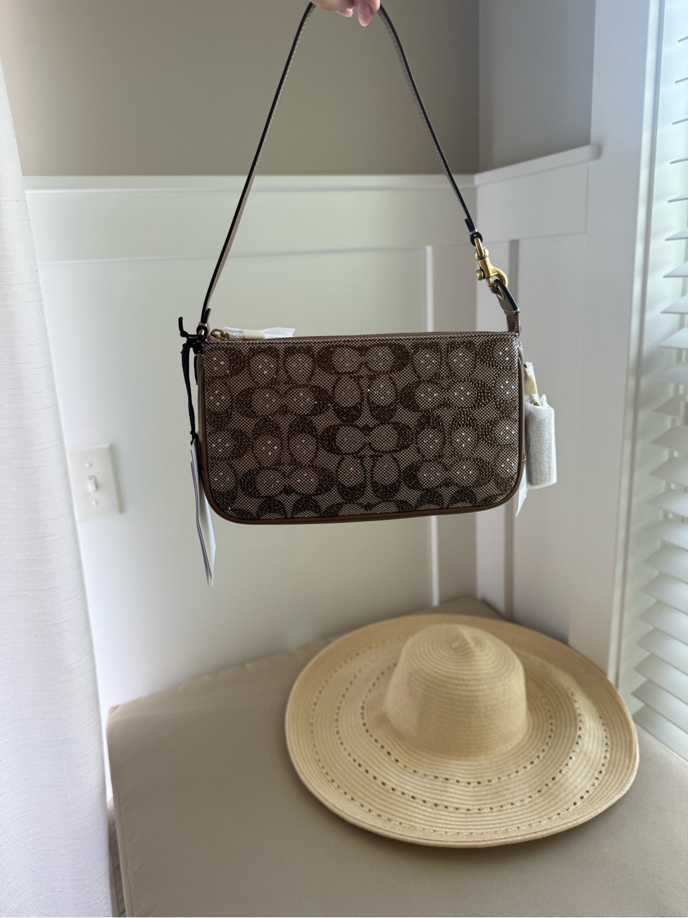 Coach Crystal plaza bag